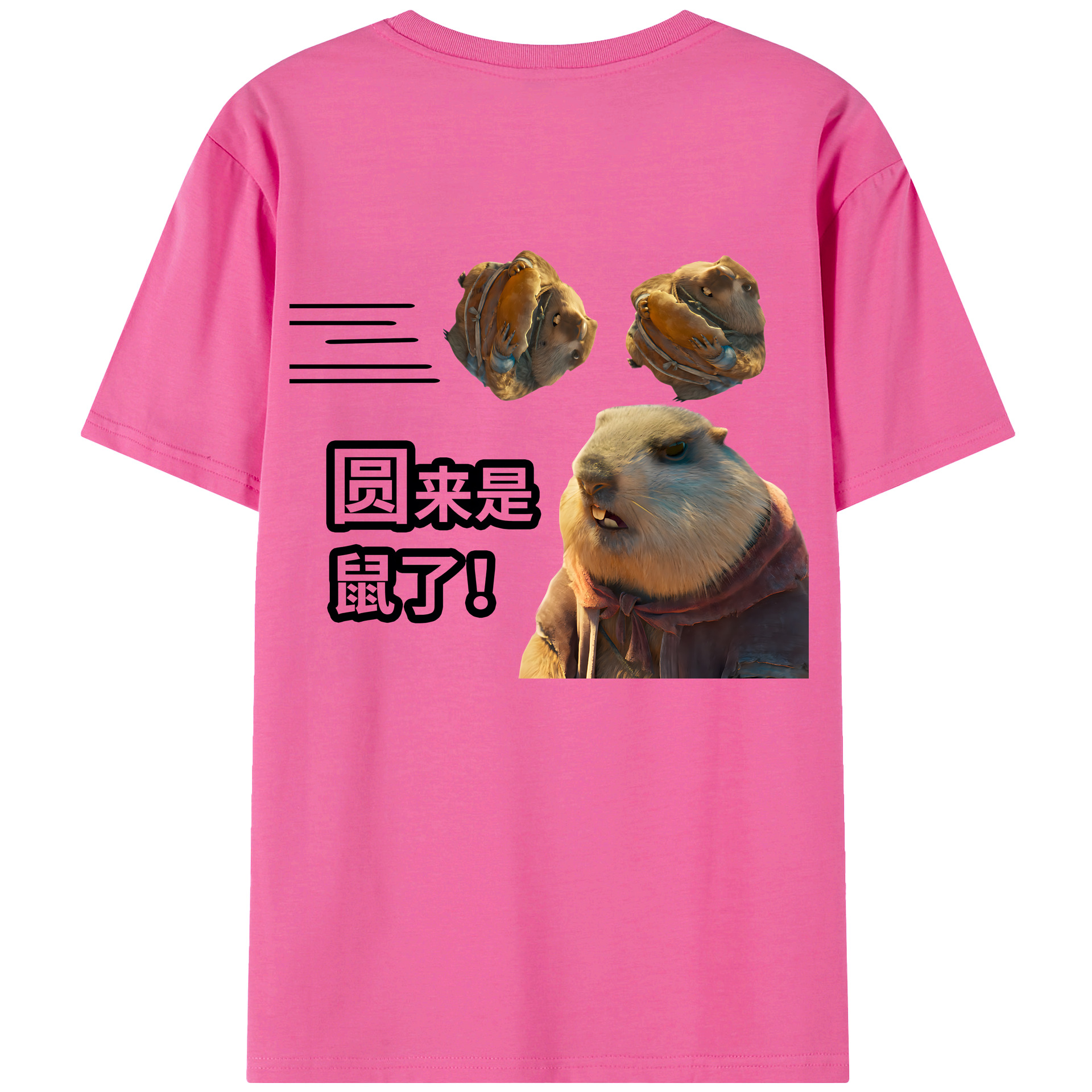 （画像用） Ne Zha 2 ナタ 魔童の大暴れ レディース半袖Tシャツ(バックプリント)